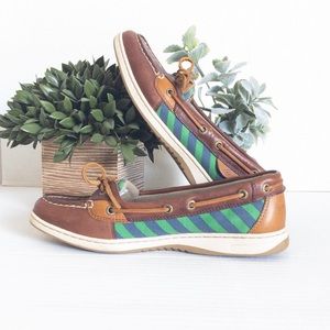 Sperry Women’s Leather Angelfish Boat Shoes 8.5